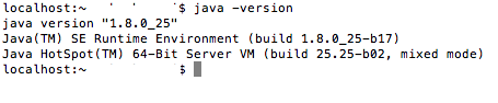 Mac OS X check java installed version using terminal.png